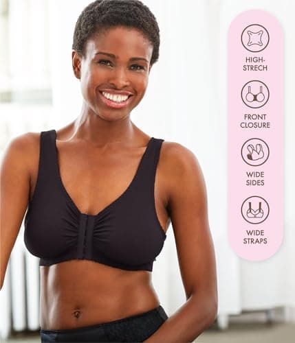 Carole Martin Full-Freedom Wireless Cotton Bra for Women