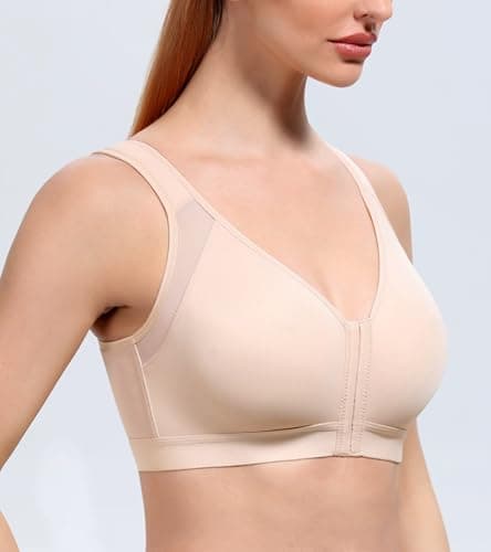 Women's Front Closure Posture Bra with Back Support