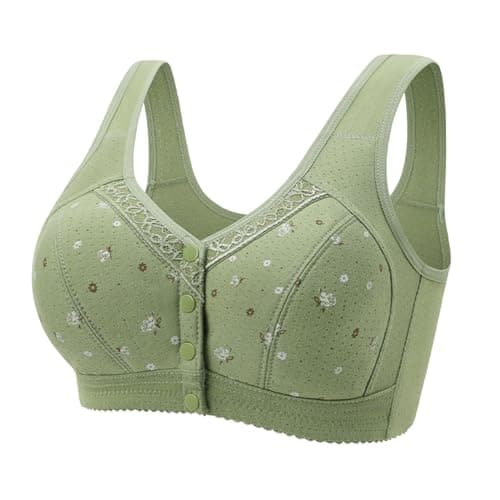 Breathable, Comfortable Daisy Bras for Older Women with Front Closure
