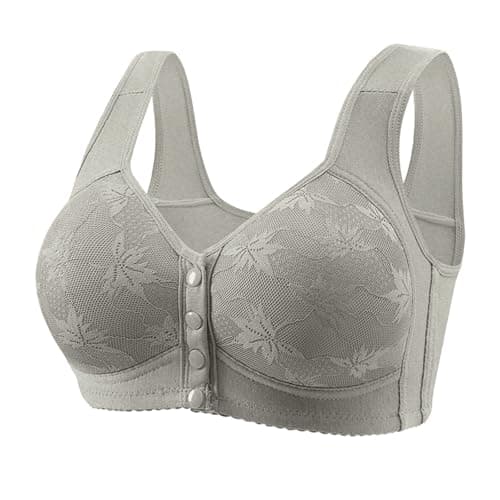 Comfy Daisy Bras for Older Women | Full Support, No Underwire, Front Closure