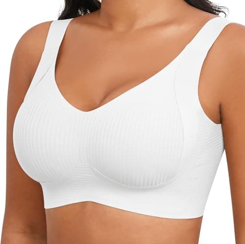 Xcutting Plus Size Wireless Bras for Women - Comfortable Full Coverage