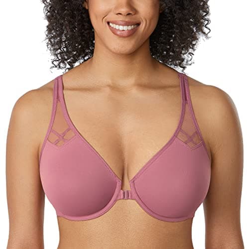 DELIMIRA Plus Size Seamless Comfort Underwire Bra