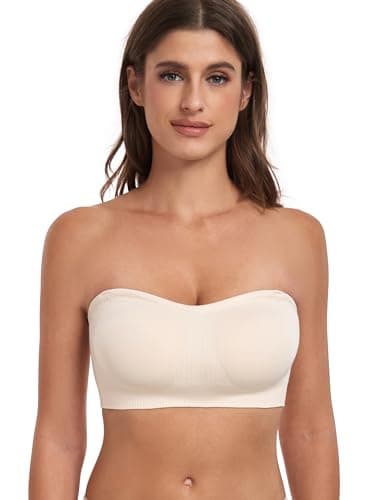 YHGV Convertible Comfort Strapless Bra with Non-Slip Silicone