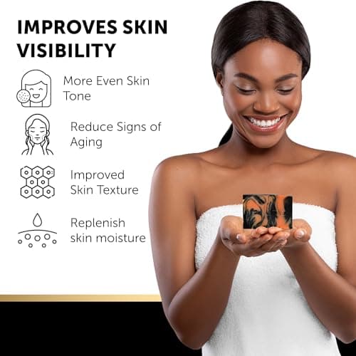 VALITIC Black Soap Bar for Dark Spot Remover - 2 Pack