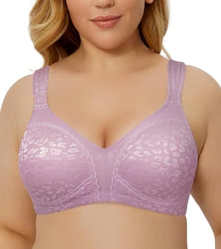Wingslove Plus Size Wireless Minimizer Bra