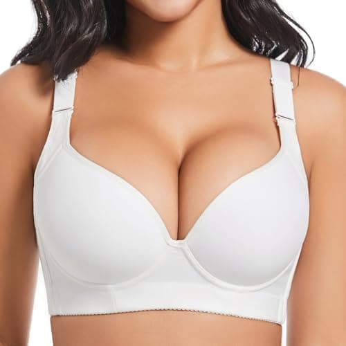 Akvala Plus Size Push Up Bras Hide Back Fat 34B to 46DD