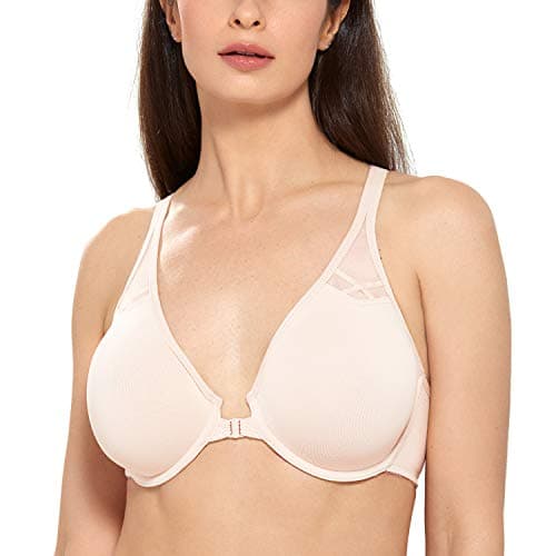 DELIMIRA Plus Size Seamless Comfort Underwire Bra