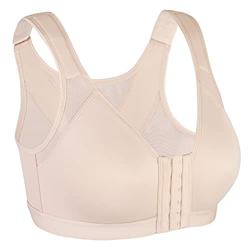 HACI Comfort Bra Back Support Wireless Comfy Unpadded for Women During Exercise and Daily Wear