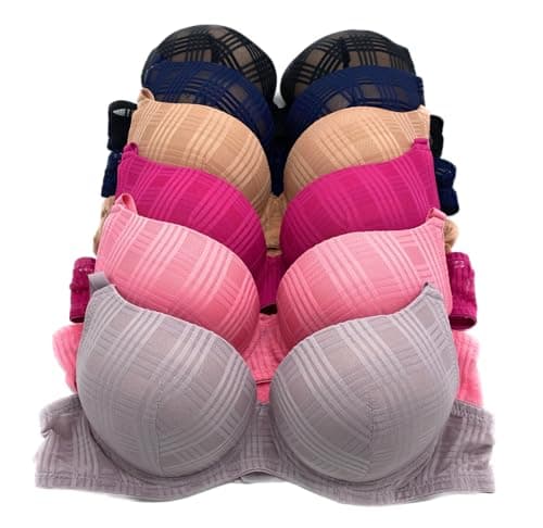 6pcs Iheyi ADD 2-Cuppushup Bra, Extreme Thick Padding, 32B-40C