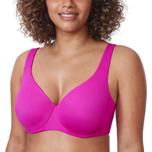 Delimira Women's Plus Size Minimizer Underwire Bras