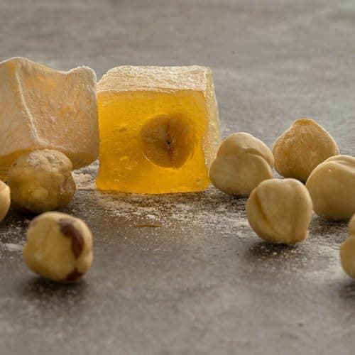 Exclusive Haci Bekir Turkish Delight Assorted - 1.1 lb (500 grams) for Sweet Lovers