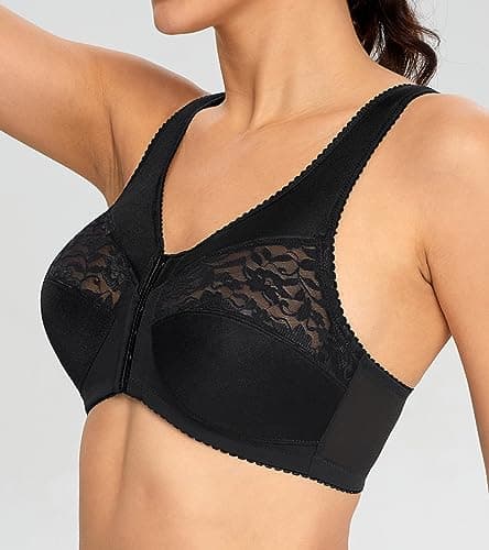 Sure, here's a refined and simplified version of the title focusing on the product keywords:
*Wireless Unlined Support Everyday Bra for Plus Size Women**