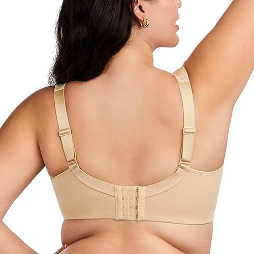 HSIA Women's Push Up Underwire Bra - Full Coverage & Padded for Heavy Breasts