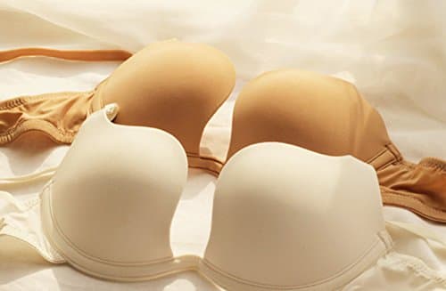 JoyFox Multiway Convertible Push Up Plunge Bra