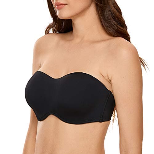 Delimira Women's Strapless Big Bust Minimizer Bra