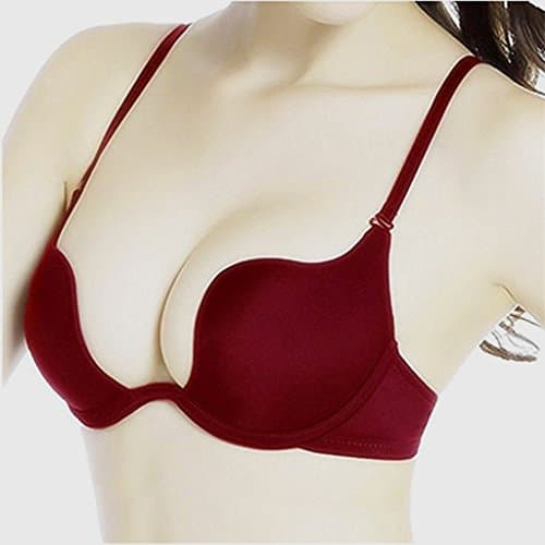 Nanier Women's Deep Plunge Push-Up Bra with Multiple Styles