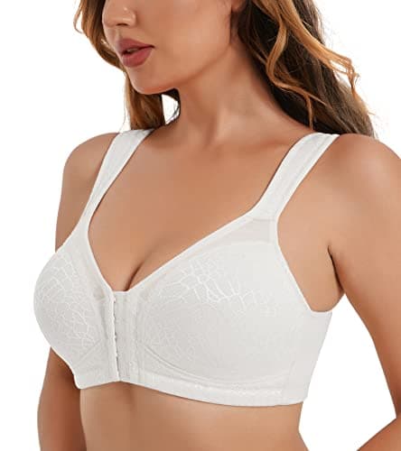 Front Closure Posture Bra for Comfortable Back Support