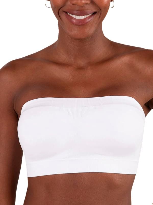 Truekind Wireless Strapless Bra, Plus Size Tube Top for Women