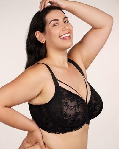 HSIA Minimizer Bra for Women, Full Coverage, Large Breasts