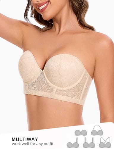 Crushnow Push Up Bra - Uplift & Support in Corset Lace