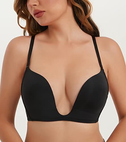 Women's Plunge Push-up Bra