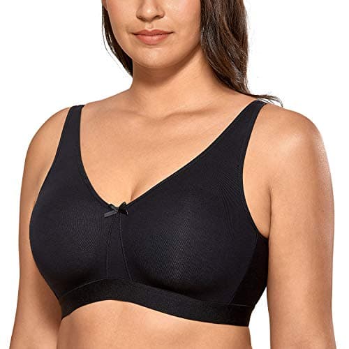 AISILIN Women's Wireless Plus Size Sleep Bra