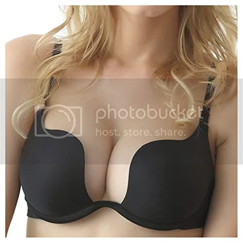 Nanier Women's Deep Plunge Push-Up Bra with Multiple Styles