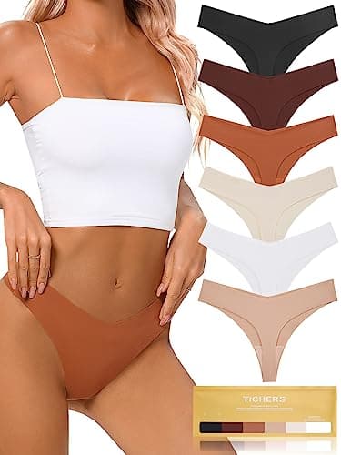 Seamless Thongs for Women (6 Pack)