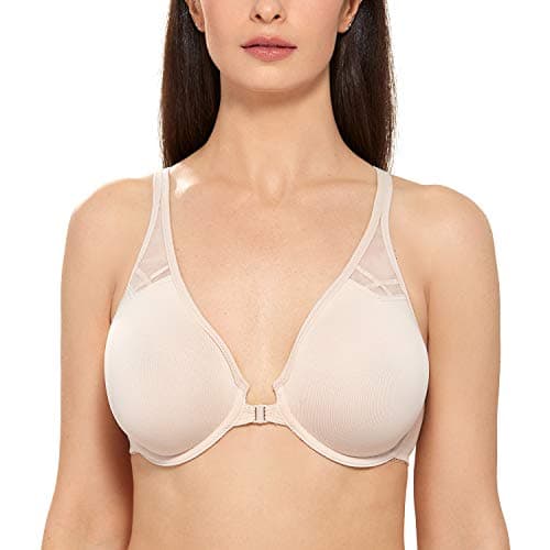 DELIMIRA Plus Size Seamless Comfort Underwire Bra