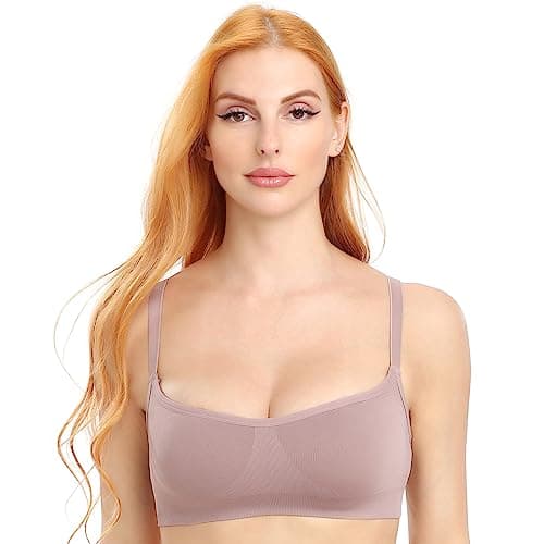Zimcti Women's Low Cut Balconette Cup Push Up Bra with PaddedLIGHTWEIGHT PADS