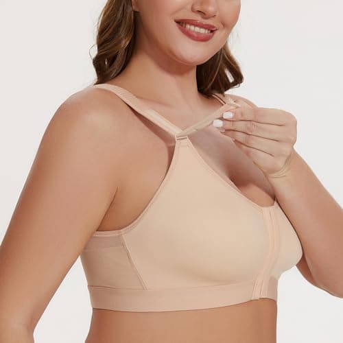 Women's Wirefree Post Surgery Plus Size Bra