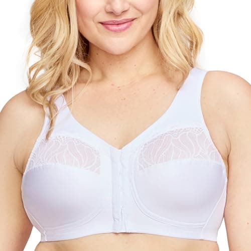 Glamorise Plus Size Wirefree MagicLift Natural Shape Bra #1210