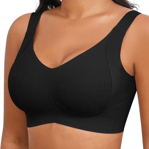 Xcutting Plus Size Wireless Bras for Women - Comfortable Full Coverage