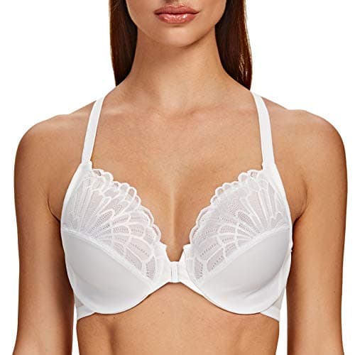 Racerback Front Closure Bra for Plus Size Women