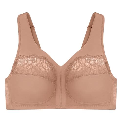 Glamorise Plus Size Wirefree MagicLift Natural Shape Bra #1210