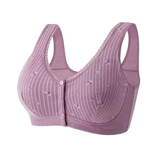 Full Coverage Breathable Daisy Bras for Older Women