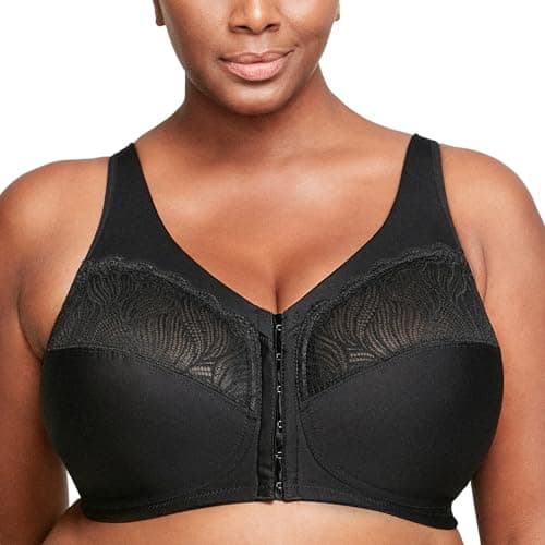 Glamorise Plus Size Wirefree MagicLift Natural Shape Bra #1210