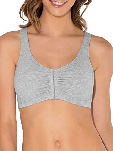 Fruit of the Loom Women's Cotton Front Closure Bra