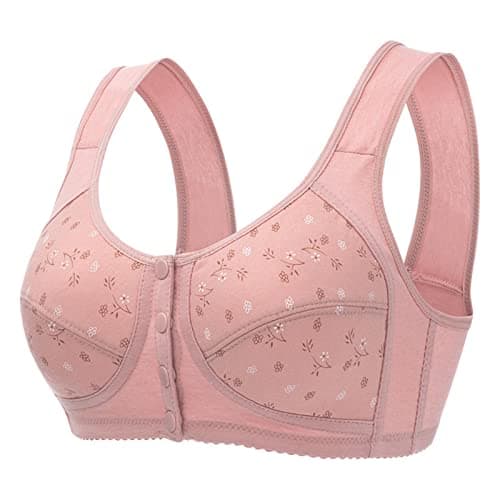 Comfortable Breathable Daisy Bra for Older Women Plus Size No Underwire