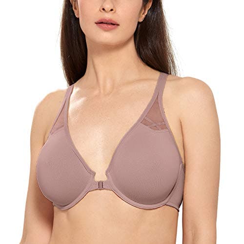 DELIMIRA Plus Size Seamless Comfort Underwire Bra