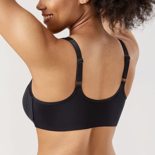 DELIMIRA Women's Plus Size Front Closure Lace Bras
