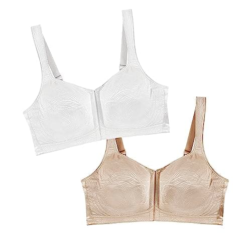 PLAYTEX Women's 18 Hour Extra Back Support Wireless Bra - Single or 2 Pack