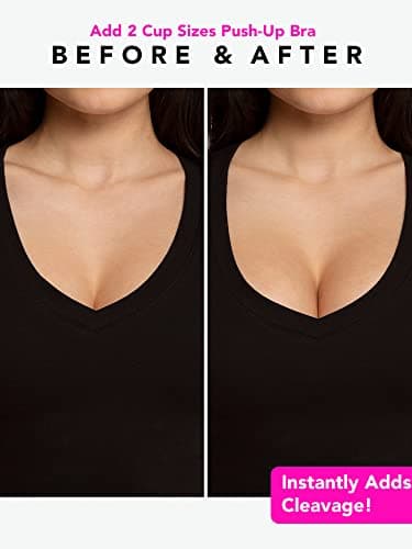 Sexy Women's Maximum Cleavage Push-Up Bra, Available in Single & 2 Packs