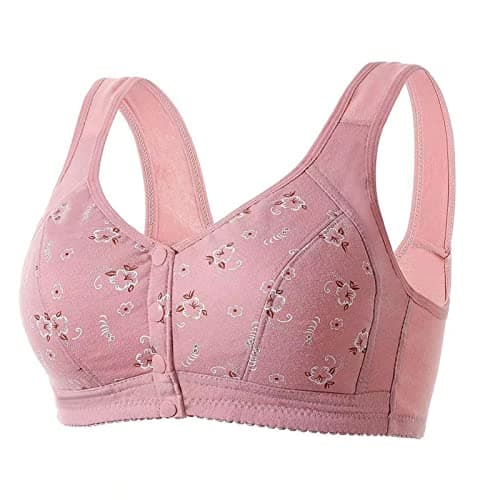 Comfortable Breathable Daisy Bra for Older Women Plus Size No Underwire