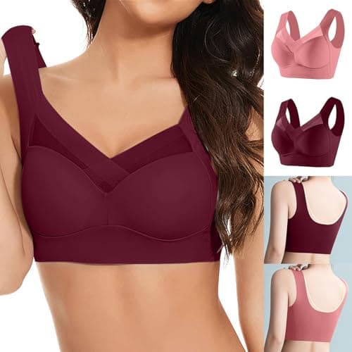 Anti-Sagging Ice Silk Bras for Women Plus Size Comfortably Soft
