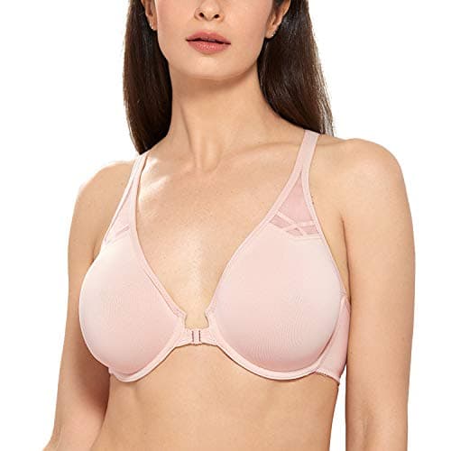DELIMIRA Plus Size Seamless Comfort Underwire Bra