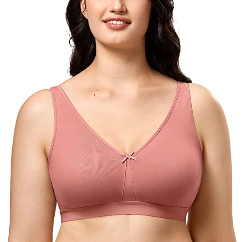 AISILIN Women's Wireless Plus Size Sleep Bra