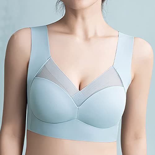 Anti-Sagging Ice Silk Bras for Women Plus Size Comfortably Soft