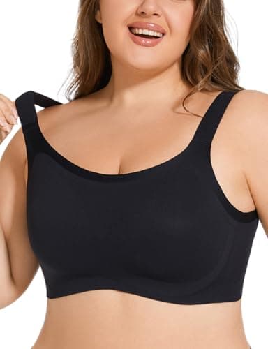 Plusfree Full Coverage Padded Minimizer Bra No Underwire Smooth Back Fat
