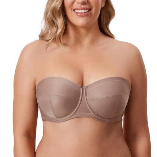 Delimira Plus Size Convertible Underwire Bra